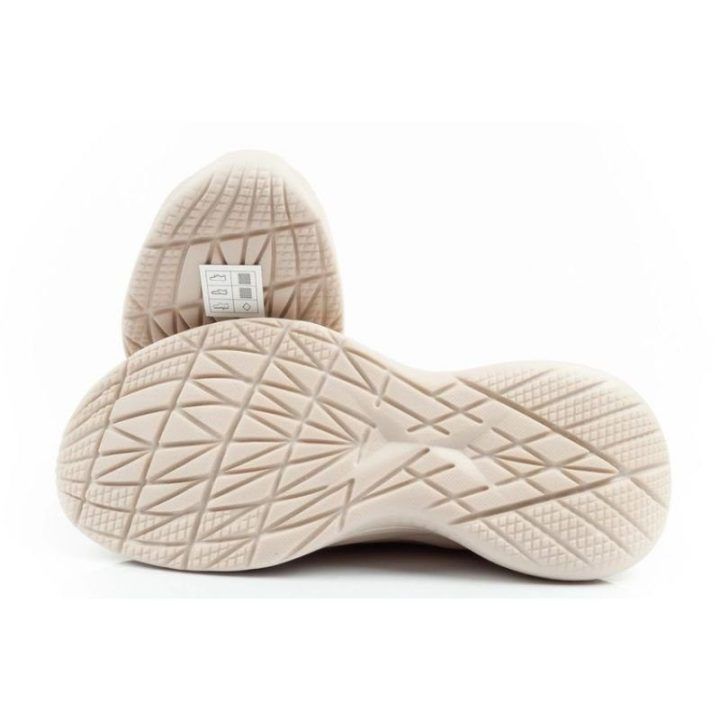 Moteriški sportbačiai su 3 cm kulnu Skechers Bobs Sport Infinity, smėlio