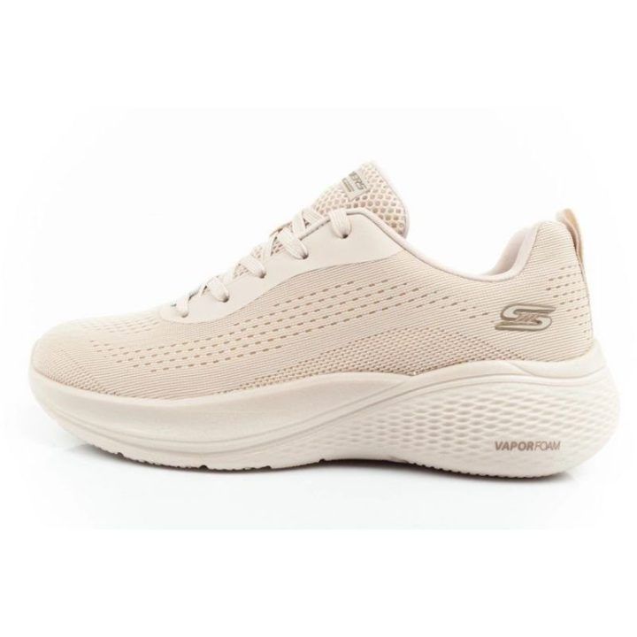 Moteriški sportbačiai su 3 cm kulnu Skechers Bobs Sport Infinity, smėlio