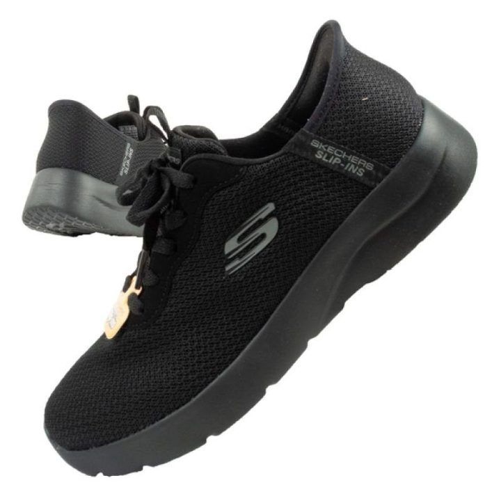 Moteriški įspiriami sportbačiai Skechers Dynamight 2.0, juodi