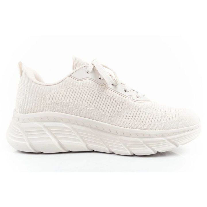 Moteriški sportbačiai Skechers Bobs B Flex su Memory Foam, smėlio
