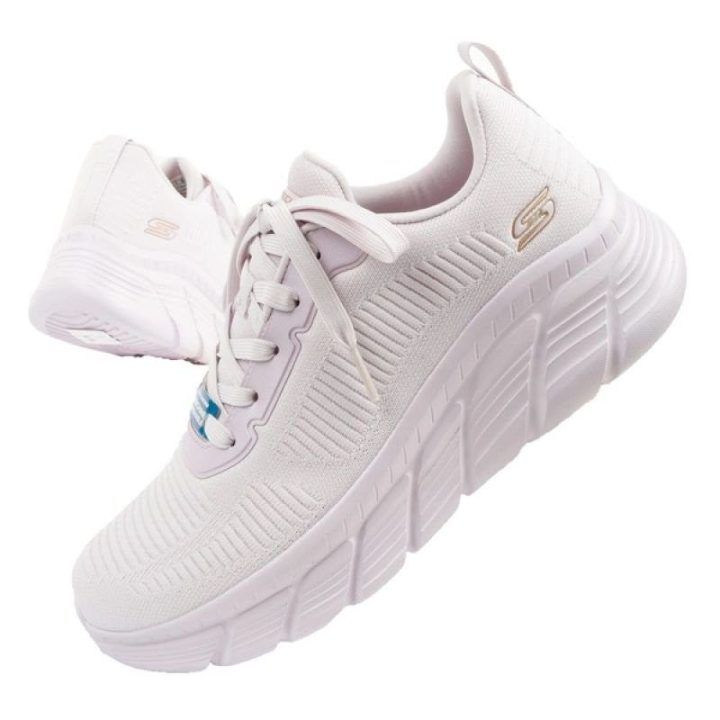 Moteriški sportbačiai Skechers Bobs B Flex, violetiniai