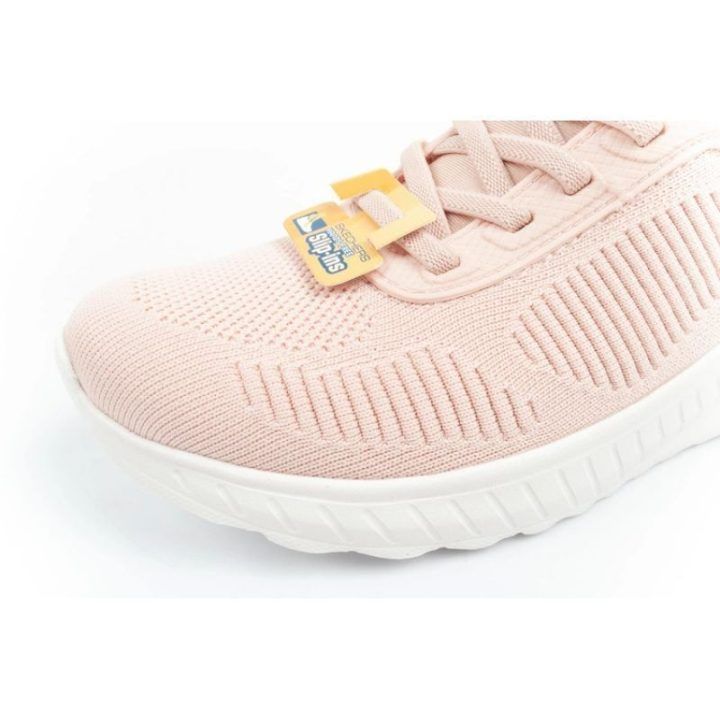 Moteriški įsispiriami sportbačiai Skechers Bobs Squad, rožiniai
