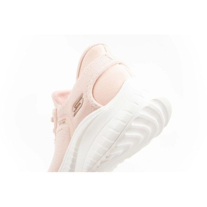 Moteriški įsispiriami sportbačiai Skechers Bobs Squad, rožiniai
