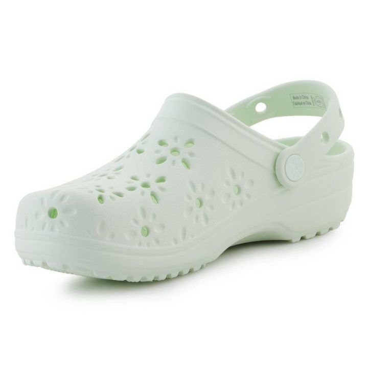 Moteriškos klumpės Crocs Classic Floral Cut Out, nefrito