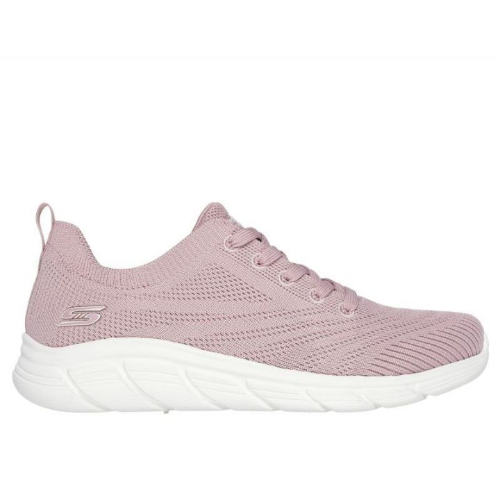 Moteriški sportbačiai Skechers BOBS Sport B Flex Lo, rožiniai