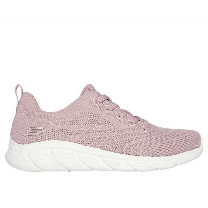 Moteriški sportbačiai Skechers BOBS Sport B Flex Lo, rožiniai
