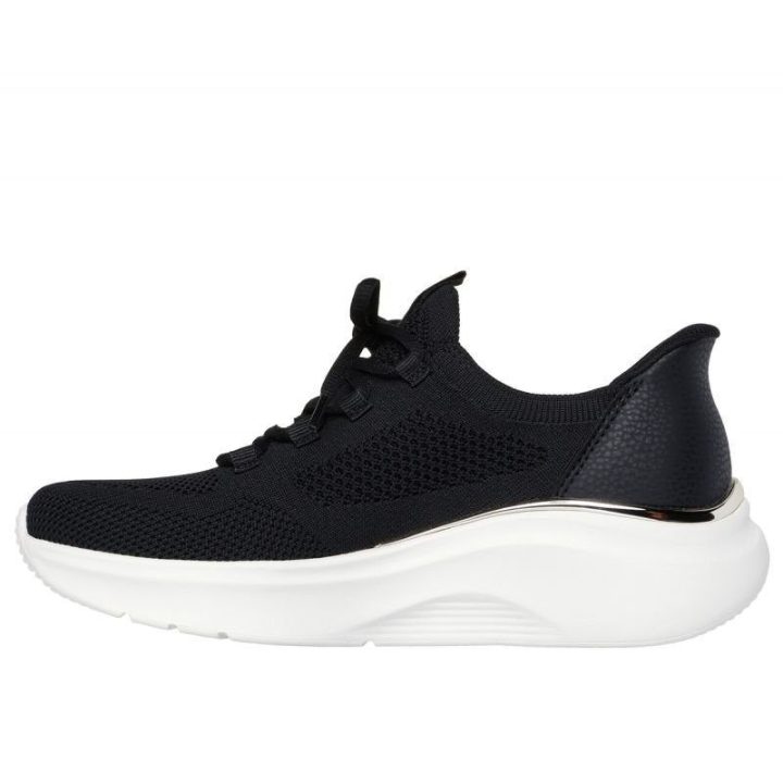 Moteriški įspiriami sportbačiai Skechers BOBS B Love – True Delight, juodi