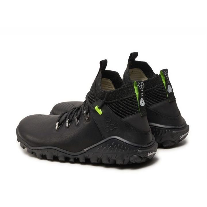 Žygio batai Vivobarefoot Magna Forest ESC, juodi ir salotiniai