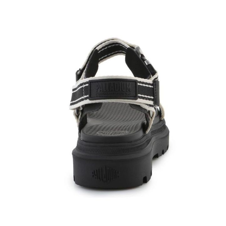 Moteriškos basutės su lipukais Palladium Pallacruise Strap, juodos
