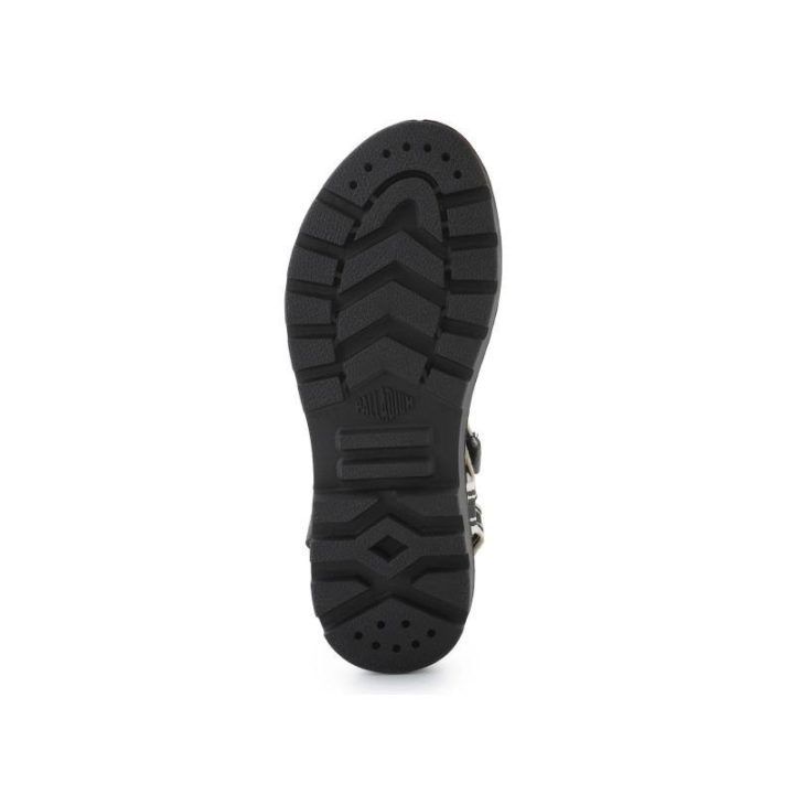 Moteriškos basutės su lipukais Palladium Pallacruise Strap, juodos