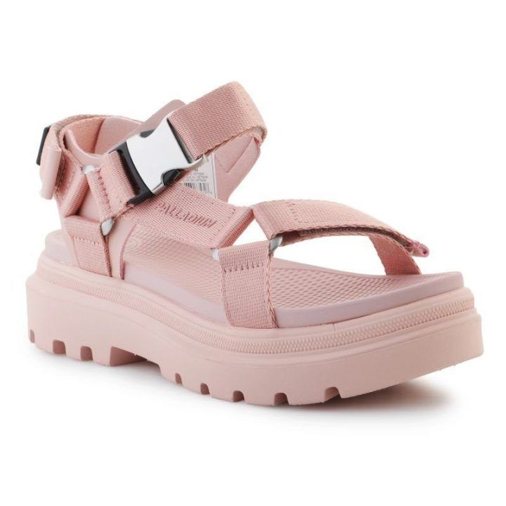 Moteriškos basutės su lipukais Palladium Pallacruise Strap, rožinės