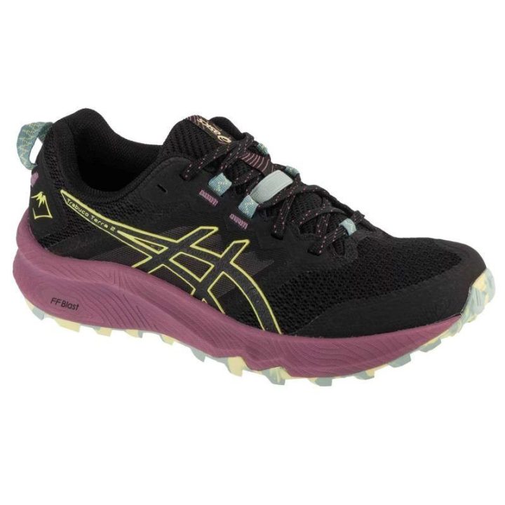 Moteriški bėgimo bekele bateliai Asics Gel-Trabuco Terra 2, juodi