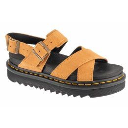 Moteriškos basutės su platforma Dr. Martens Voss II, rudos
