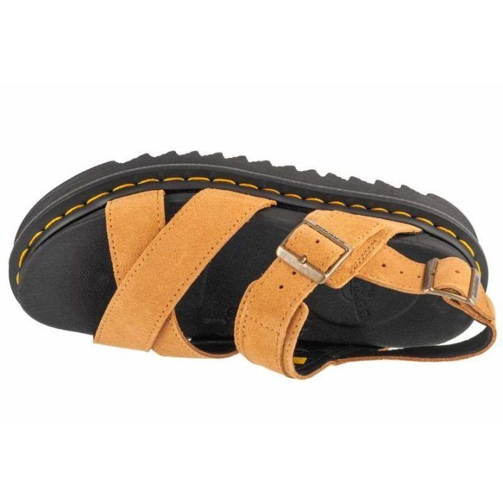 Moteriškos basutės su platforma Dr. Martens Voss II, rudos