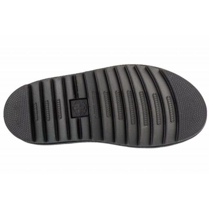 Moteriškos basutės su platforma Dr. Martens Voss II, rudos