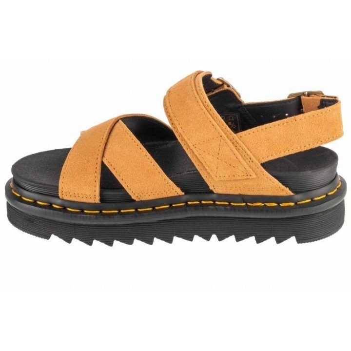 Moteriškos basutės su platforma Dr. Martens Voss II, rudos
