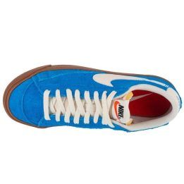 Moteriški zomšiniai sportbačiai Nike Blazer Low 77, mėlyni