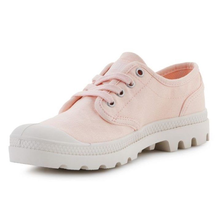 Moteriški sportbačiai Palladium Pampa Oxford, smėlio ir rožiniai