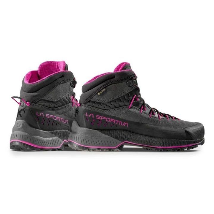Moteriški žygio batai La Sportiva TX4 Evo Mid GTX, tamsiai pilki