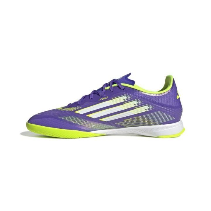 Moteriški salės futbolo bateliai adidas F50 League IN, violetiniai