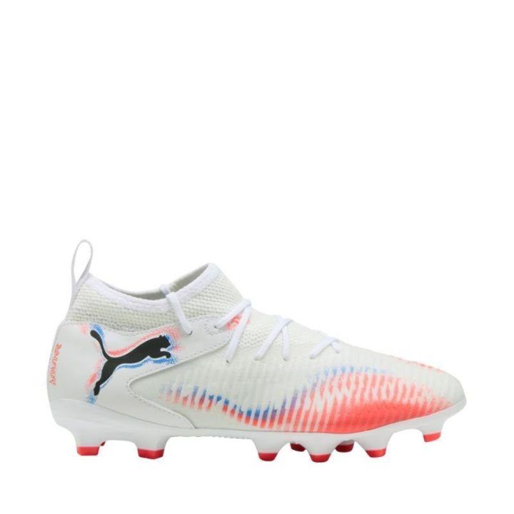 Vaikiški futbolo bateliai FG/AG Puma Future 8 Match, balti