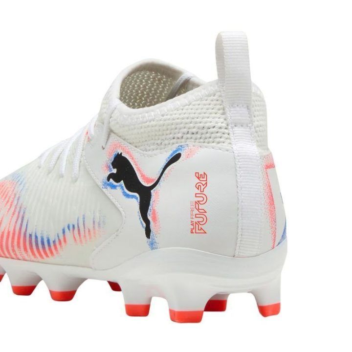 Vaikiški futbolo bateliai FG/AG Puma Future 8 Match, balti
