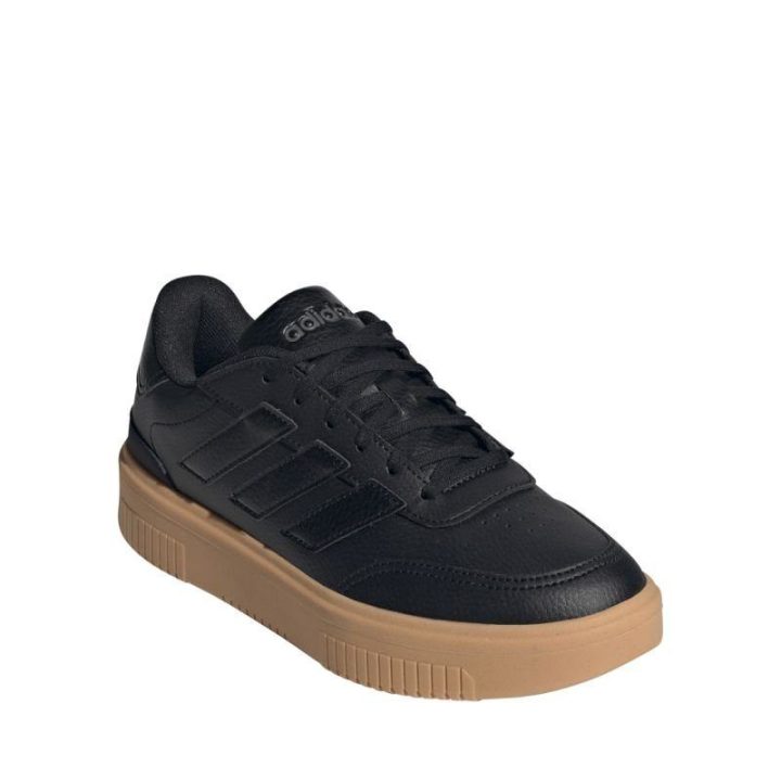 Moteriški suvarstomi sportbačiai adidas Courtblock, juodi