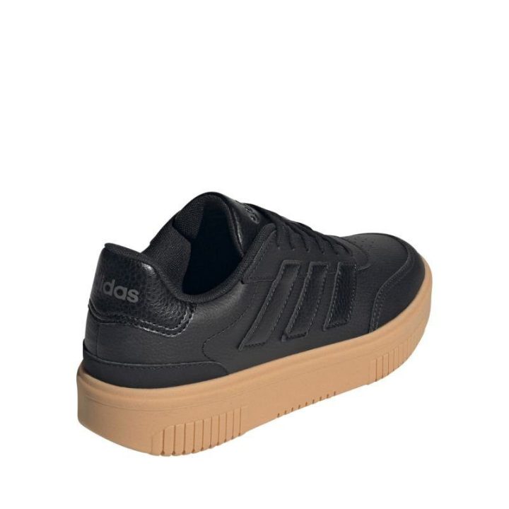 Moteriški suvarstomi sportbačiai adidas Courtblock, juodi