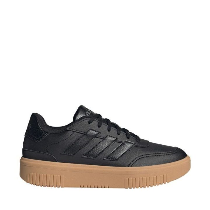 Moteriški suvarstomi sportbačiai adidas Courtblock, juodi