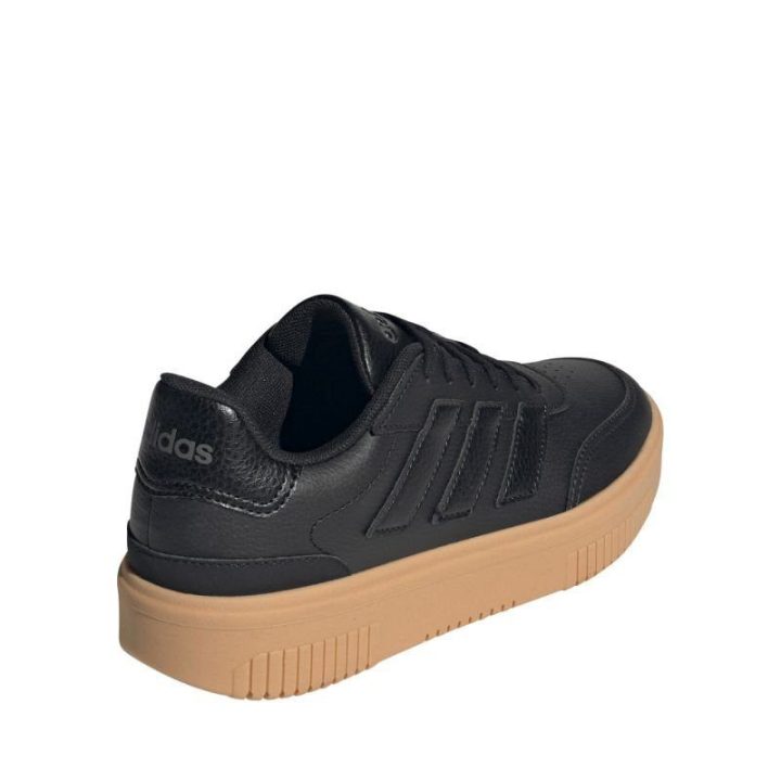 Moteriški suvarstomi sportbačiai adidas Courtblock, juodi