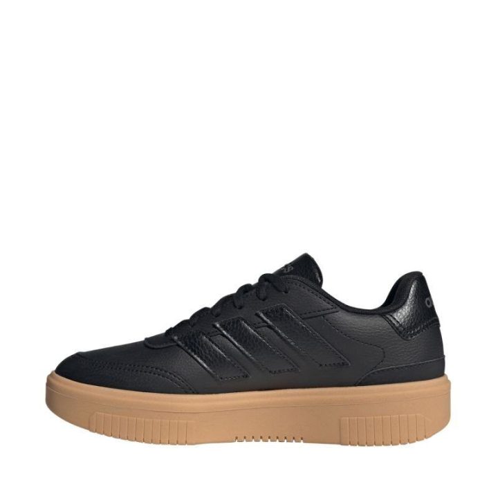 Moteriški suvarstomi sportbačiai adidas Courtblock, juodi