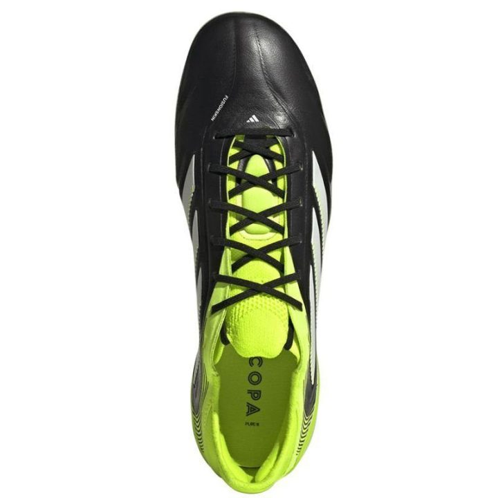 Vyriški futbolo bateliai adidas Copa Pure III Elite, juodi ir žali