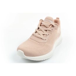 Moteriški sportbačiai Skechers Bobs Squad-Tough Talk, kūno spalvos