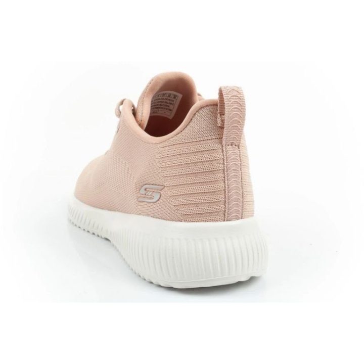 Moteriški sportbačiai Skechers Bobs Squad-Tough Talk, kūno spalvos