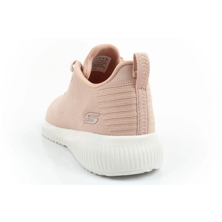 Moteriški sportbačiai Skechers Bobs Squad-Tough Talk, kūno spalvos