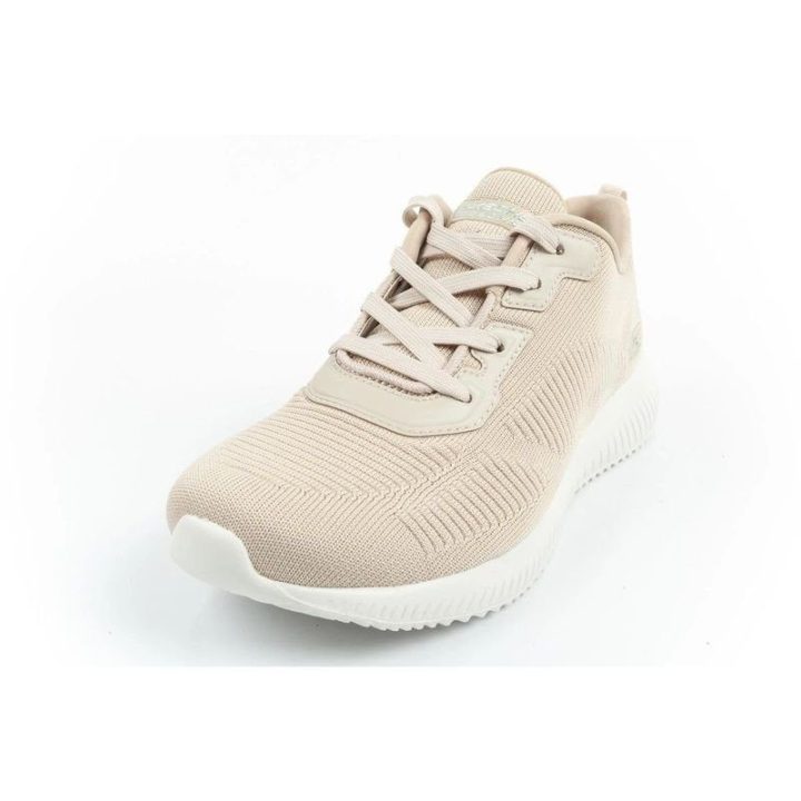 Moteriški sportbačiai su raišteliais Skechers Bobs Squad-Tough Talk