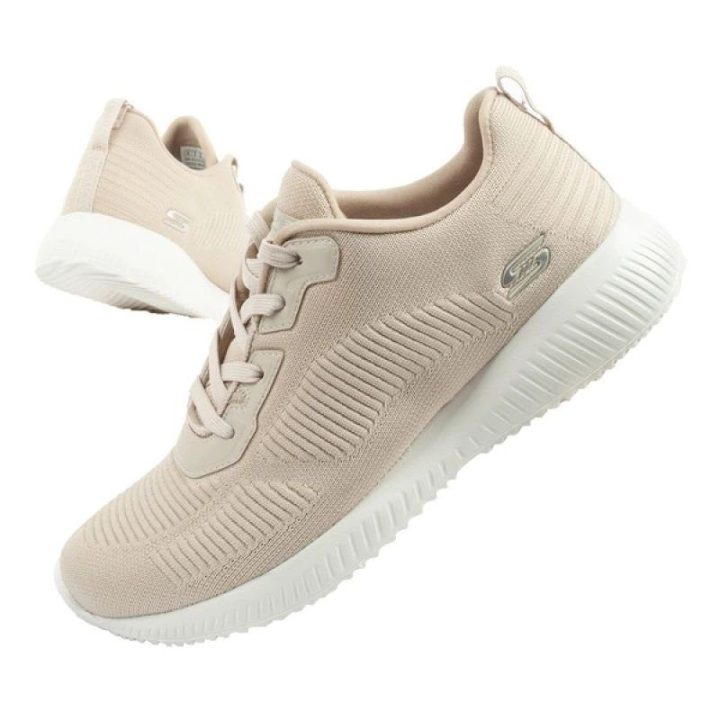 Moteriški sportbačiai su raišteliais Skechers Bobs Squad-Tough Talk