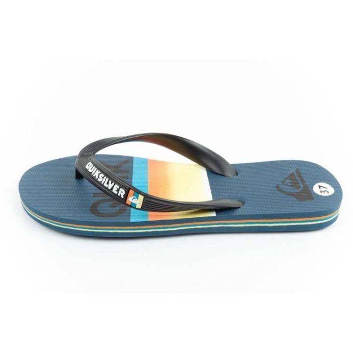 Vaikiškos šlepetės per pirštą Quiksilver Molokai, tamsiai mėlynos