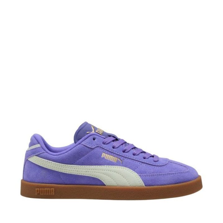 Moteriški zomšiniai sportbačiai Puma Club II, violetiniai