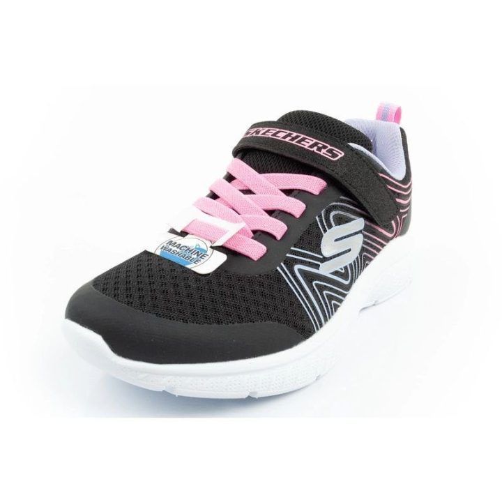 Vaikiški sportbačiai su lipuku Skechers Microspec Plus