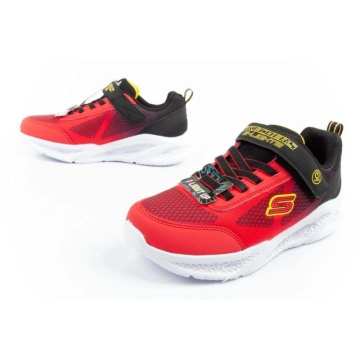 Sportbačiai berniukams su šviesomis Skechers Meteor-Lights