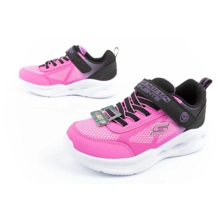 Sportbačiai mergaitėms su LED lemputėmis Skechers S Lights