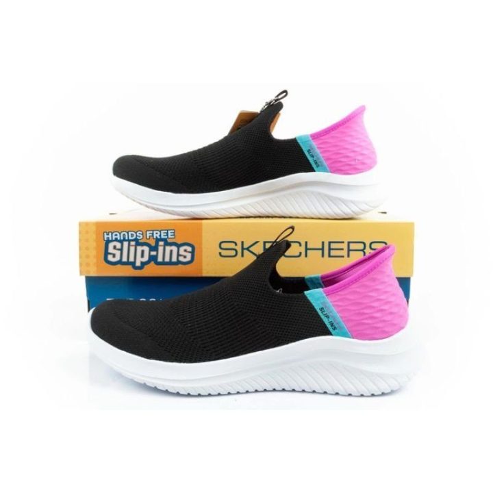 Sportbačiai mergaitėms su įspiriama konstrukcija Skechers Ultra Flex