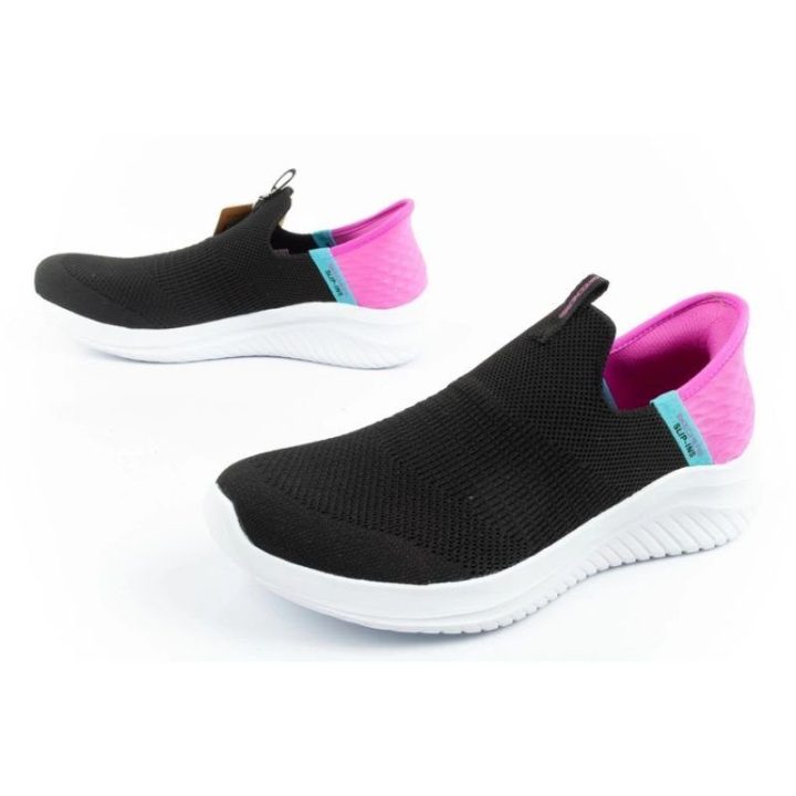 Sportbačiai mergaitėms su įspiriama konstrukcija Skechers Ultra Flex