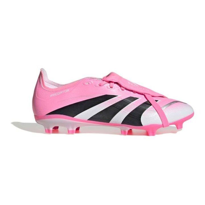 Futbolo bateliai adidas Predator League, rožiniai, juodi ir balti
