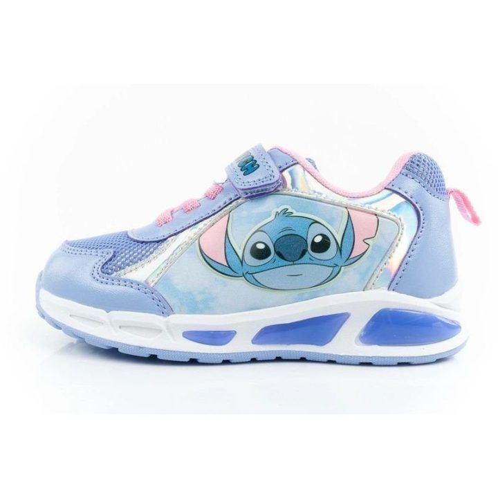 Vaikiški LED sportbačiai su lipuku Leomil Stitch