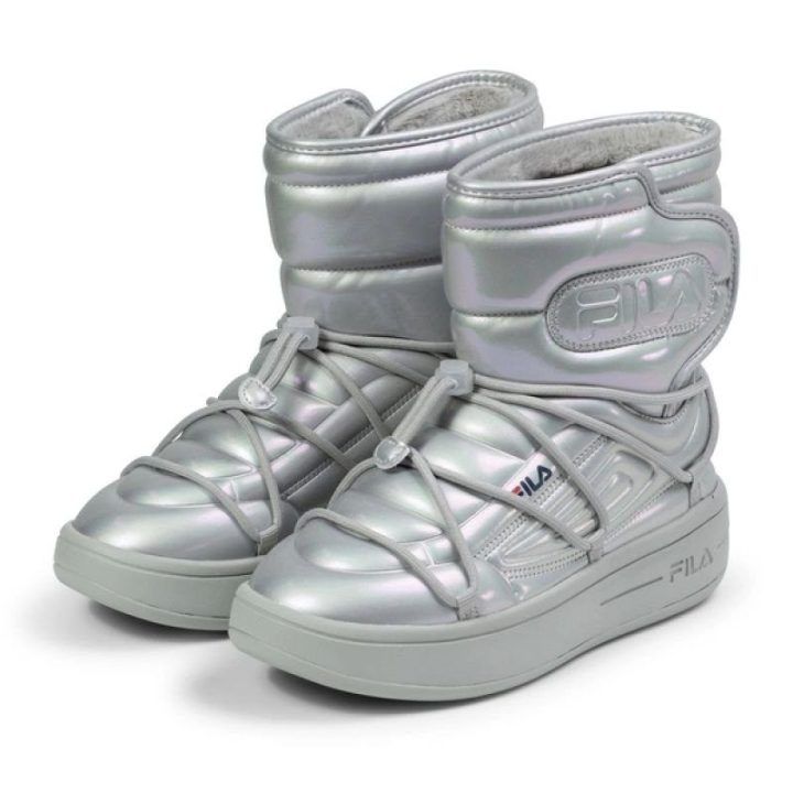 Moteriški pašiltinti aulinukai Fila Superbubble Boot, pilki