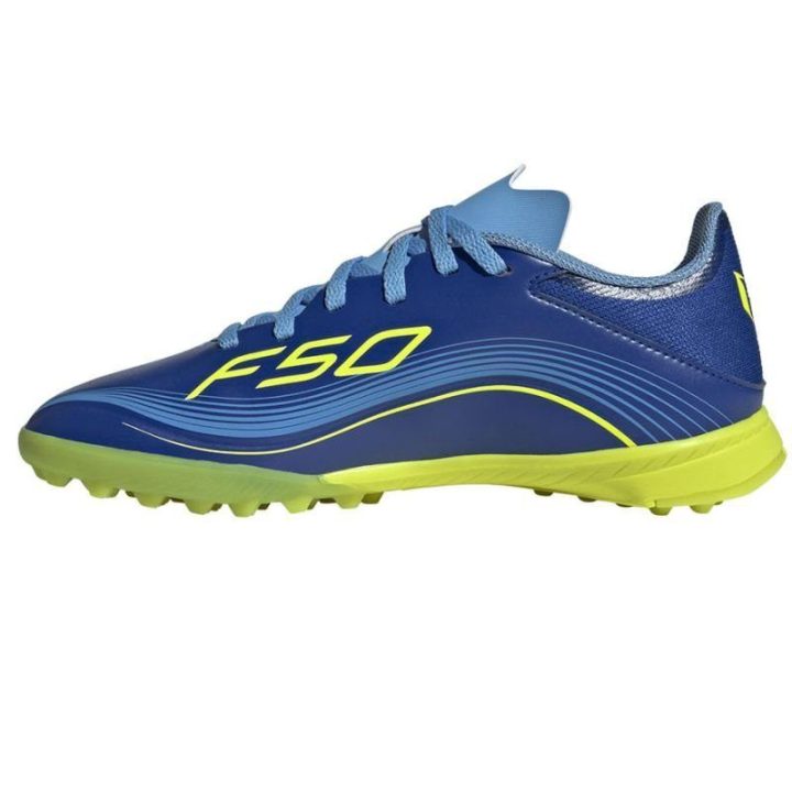 Vaikiški futbolo bateliai dirbtinei dangai adidas F50 Messi League