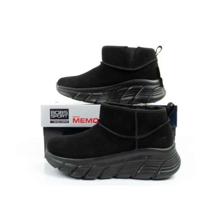 Moteriški pašiltinti aulinukai Skechers Bobs B Flex Hi-Hi Frost