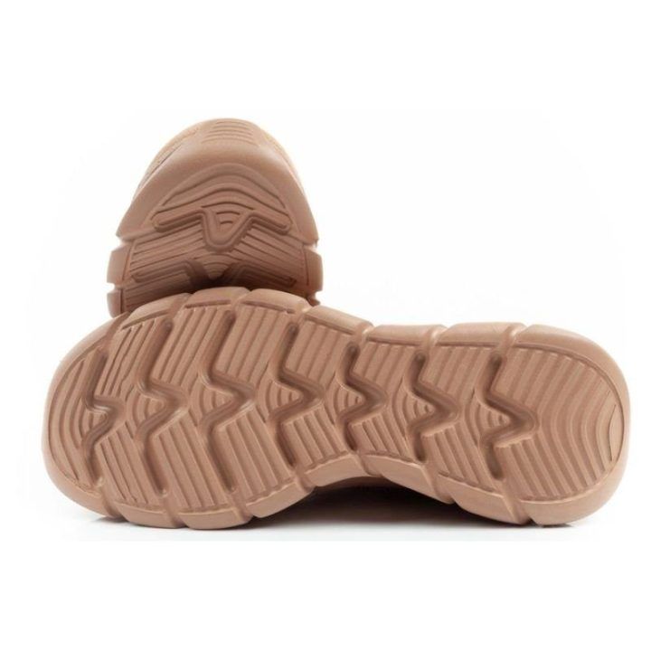Moteriški pašiltinti aulinukai Skechers, rudi